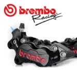BREMBO CNC對四卡鉗 40mm 黑底紅字 左卡右卡-02