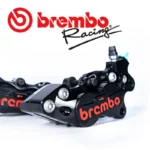 BREMBO CNC對四卡鉗 40mm 黑底紅字 左卡右卡-03