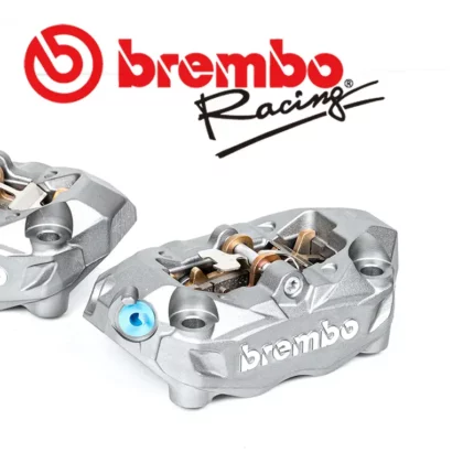 BREMBO DUCATI 939 AK550 對四輻射卡鉗 100mm 灰底銀字 左卡/右卡