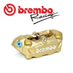 BREMBO DUCATI 939 AK550 對四輻射卡鉗 100mm 金底銀字 左卡右卡-02