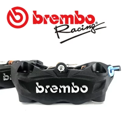 BREMBO DUCATI 939 AK550 對四輻射卡鉗 100mm 黑底銀字 左卡右卡