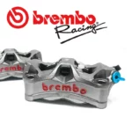 BREMBO HPK一體式輻射卡鉗 STYLEMA 100mm 左卡右卡 灰底紅字
