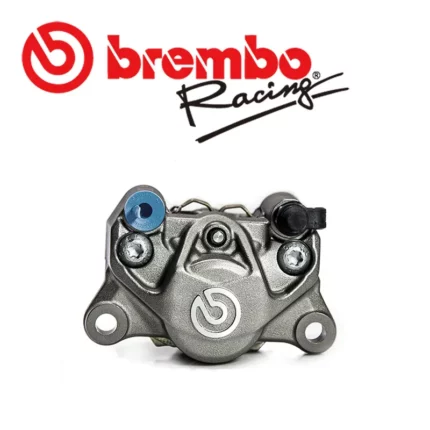 BREMBO 鑄造對二卡鉗 大螃蟹 84mm 灰底銀字