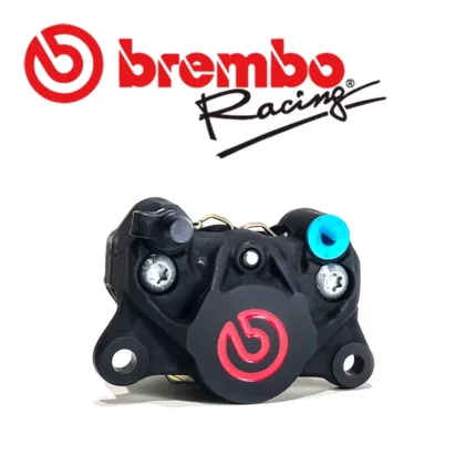 BREMBO 鑄造對二卡鉗 大螃蟹 84mm 黑底紅字