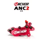 Anchor 銨科 ANC2 鍛造對向四活塞卡鉗 對四卡鉗 基本對四卡鉗-紅色