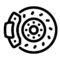 煞車卡鉗icon