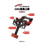 KRACE CNC 車牌上移 FORCE 2