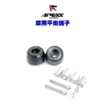 APEXX 鍍鈦平衡端子 加重版 M6 鍍黑-02