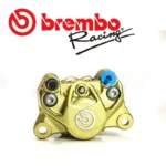 BREMBO 鑄造對二卡鉗 大螃蟹 84mm 金底銀字