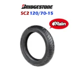 Bridgestone 普利司通 SC2 RAIN 鋼絲胎 120/70-15