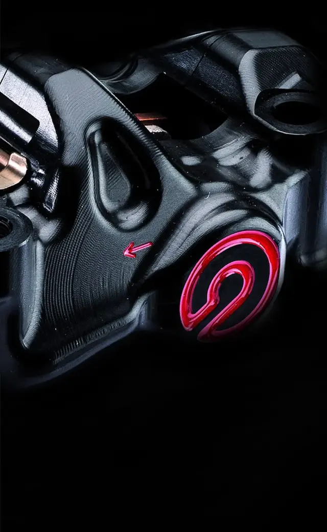 機車避震器系統零件特寫